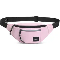 INF Roisketiivis vyötärölaukku crossbody-laukku Vaaleanpunainen