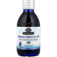 Garden of life , Dr. Formuloidut, Alaskan Koirankalvonöljy, Sitruuna, 6,76 fl oz (200 ml)