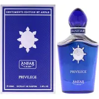 Anfar Privilege parfyymiuute miehille 100 ml