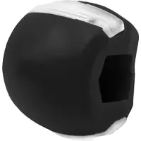 INF Jawline trainer - leuan treenaus silikoni musta 1 pack