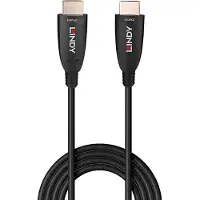 Lindy 38515, 50 m, HDMI-tyyppi A (vakio), HDMI-tyyppi A (vakio), 48 Gbit/s, Musta