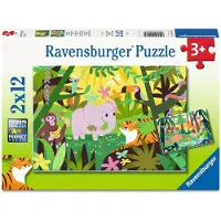 Ravensburger Palapeli Little Explorers 2x12 Palaa