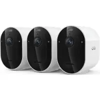Arlo Pro 6 turvakamera (3 kpl, valkoinen)