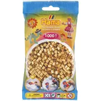 HAMA Beads Silityshelmet Midi - Kulta 1000 helmi (00207-61)