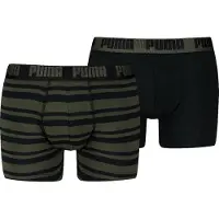 Puma Everyday Heritage Stripe Boxer 2 Units Monivärinen M Mies