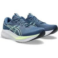 Asics for man. 1011C080 GEL-Excite 11 blue sneakers (46), Flat, Laces, Casual, Sport, Grey, Mesh