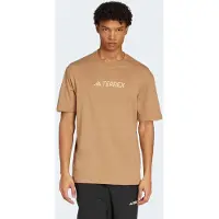 Adidas Tx Logo Tee - Beige - S