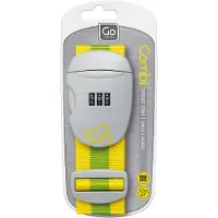 Go Travel Combi Luggage Strap Yellow/green Matkaturvallisuus OneSize