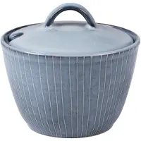 Broste Copenhagen Sukker Skål 'Nordic Sea' - Blue - Ø 10.5 CM