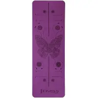 HMS TPE YOGA MAT VIOLET YM10