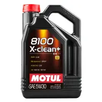 Motul 8100 X-clean+ 5w30 Car 5l Moottoriöljy