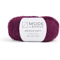 Adlibris Mohair Soft mohairsekoitelanka 50gr Wine 208, Mode at Rowan