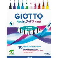 Adlibris Turbo Soft Brush Pen Intense 10-setti
