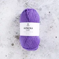 Järbo Garn AB Alpacka Silke 50g Lilac Allium (22) Järbo