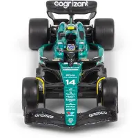 Adlibris 1:43 F1 Aston Martin 2023 AMR23 With Helmet Alonso, Burago