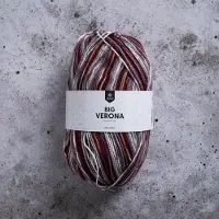 Järbo Garn AB Big Verona 200 g Romantic maroon Järbo