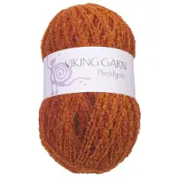 Viking Garn Pleddgarn 350 g oranssi
