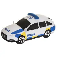Teddykompaniet Policecar - White - ONE SIZE