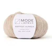 Adlibris Softest Alpaca alpakkasekoite 50 gr Linen 015 Mode at Rowan