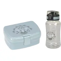 Adlibris Dino Lunchbox+bottle Kultainen