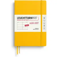 Adlibris Weekly Planner 18m 26-27 A5 Sunflower Leuchtturm1917