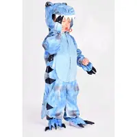 Den Goda Fen Naamiaisasut - Dinosaur - Sininen - - 3-4 v (98-104) - Naamiaisasut