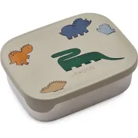 Liewood Arthur Printed Lunchbox - Beige - ONE SIZE