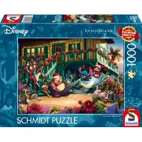 Schmidt Palapeli - SPIELE - DISNEY, Lilo ja Stitch Aloha Joulu - 1000 palasta - Alkaen 12 vuotta