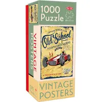 Tactic palapeli Vintage Posters Vanhanajan autokilpailut 1000 palaa