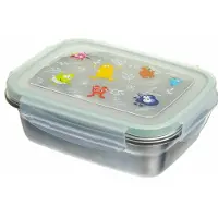 Teddykompaniet - Lunchbox Stainless Steel - Multi/patterned - H:17CM