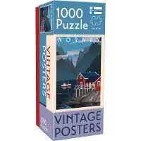 Tactic palapeli Vintage Posters Norja 1000 palaa