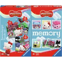 Ravensburger Hello Kitty Palapeli 3-in-1 + Muistipeli