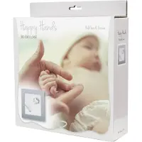 Dooky Happy Hands 3D Deluxe Kipsivalusetti, Silver