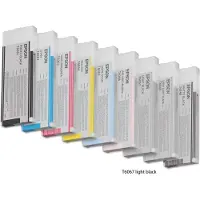 Epson Stylus Pro 4800 -mustekasetti, 220 ml, vaaleanmusta