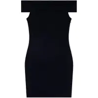 Armani Exchange for woman. XW001742AF21295UC001 Tight-fitting black dress (S), Casual, Classic, Polyamide, Sleeveless / Straps