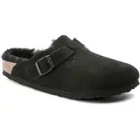 Birkenstock Sisäkengät 'Boston' musta