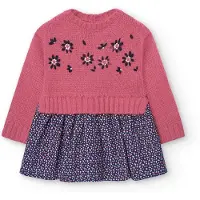 Boboli Knitwear Combined Pitkähihainen Mekko