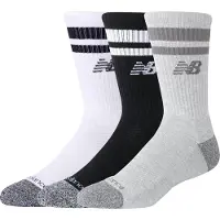 New Balance Active Lifestyle Striped Crew-sukat Lajiteltu