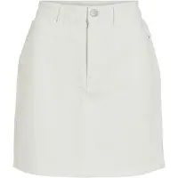 Vila Vikaja Hw Jaf Denim Skirt- Noos - Cream - 44