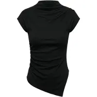 Object Objkelly S/L High Neck Top E Tne 26 - Black - XS