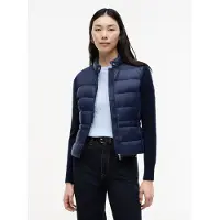 Tommy Hilfiger Lw Down Knit Mix Jacket - Navy - XS