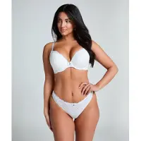 Hunkemoller Stringit 'Marine' valkoinen