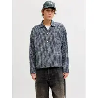 Jack & Jones Joraustin Clean Check Shirt Ls Sn - Navy - XXL