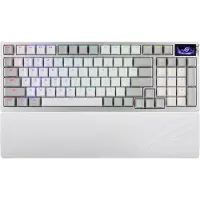 Asus ROG Azoth 96 HE - Pelinäppäimistö - Pohjoismainen - Valkoinen