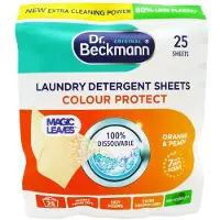 Dr. Beckmann Magic Leaves Colour Protect pyykinpesuainelehdet - 25 pakkausta