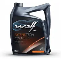 WOLF Vaihteistoöljy 8337772 EXTENDTECH 75W80 GL 5, 5 litraa