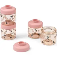 Liewood Dominique lastenruokapurkit 100 ml 4-pack Cherry heart-Rosey