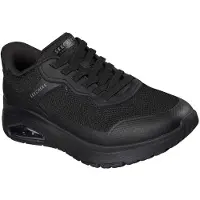 SKECHERS Uno Flex Step N Knit - Black - 42
