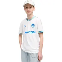 Puma Jalkapallopaita - Marseille Homes 26/27 - White/Team O - - 12 v (152) - Jalkapallopaidat