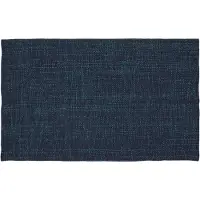 Hubsch Flim Rug Blue - Blue - 120X180CM
